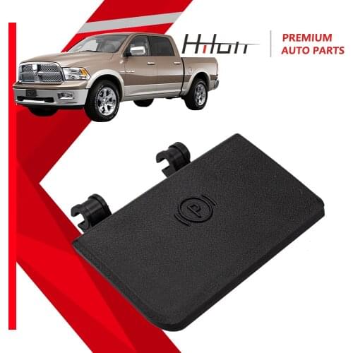 Car Handbrake Parking Brake Release Handle Accessories for 2013-2017 Dodge Ram 1500 2500 3500 P Button 1NL97DX9AB