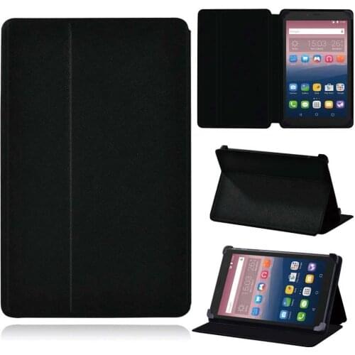 Tablet Case for Alcatel OneTouch Pixi 3 7" 8" 10"/Pixi 4 7 Inch Shockproof Leather Flip Soft Case Protective Shell+ Free Stylus