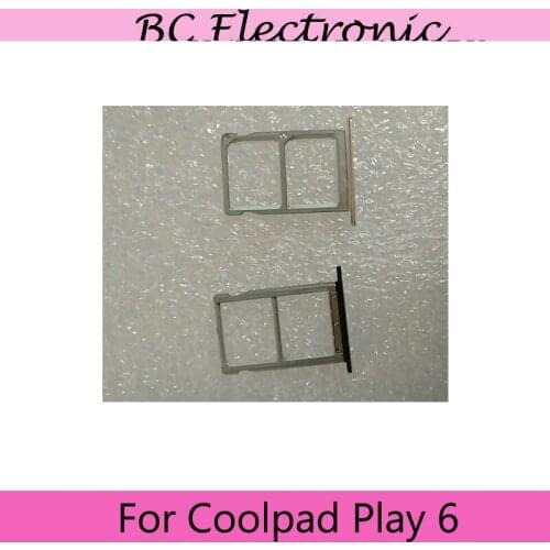 For Letv LeEco Coolpad Play 6 New Original Sim Card Holder Tray Card Slot For Coolpad Coolpad6 Play6 Sim Card Holder