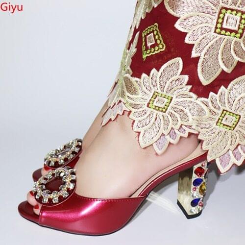 Doershow nice looking African sandals for the party, beautiful ladies shoes with rhinestones!!SVZ1-9