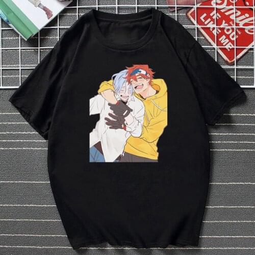 Japan Anime SK8 The Infinity New Style T Shirt Women Cartoon Harajuku Clothes Skateboard Game Graphic Hip-hop Streetwear Female