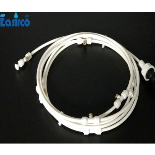 Outdoor Mist Cooling System Irrigation kits for Greenhouse Garden Patio 6M~18M Mister Line system