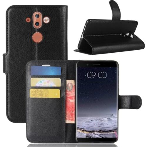 Brand gligle fashion leather wallet case cover for Nokia 8 Sirocco case protective shell bags