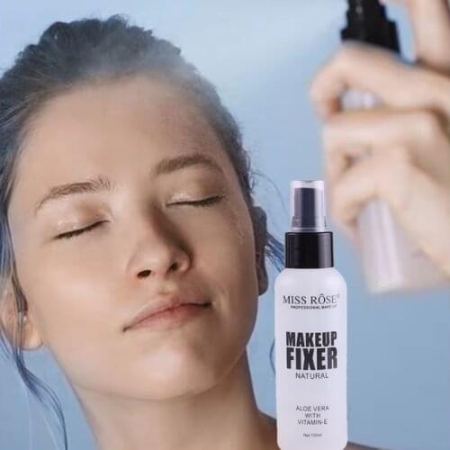 Make Up Set Face Foundation Finish Setting Spray Fixed Makeup Fixer Aloe Vera Mist Atomizing Cosmetics Fixateur Maquillage Spray