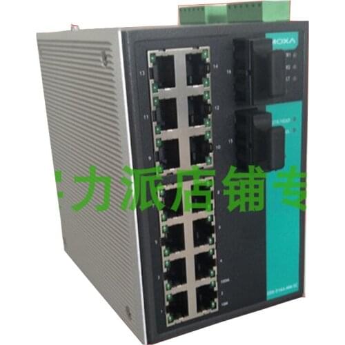 New Original Spot Photo For MOXA EDS-516A-MM-SC Multi-Mode Managed Industrial Ethernet Switch