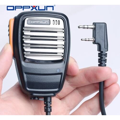 2021New Speaker Microphone for Baofeng UV-5R BF-888S UV5R GT-3TP Kenwood TK3107 TK3207 PUXING PX-777 Radio Handheld portable Mic