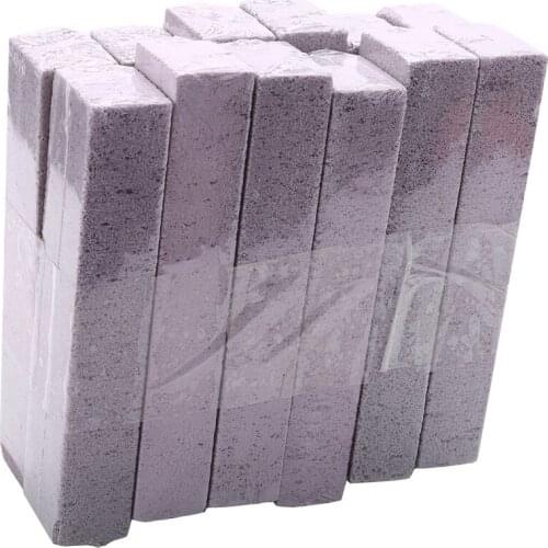 Pumice Stones for Cleaning Pumice Scouring Pad Grey Pumice Stick Cleaner for Removing Toilet Bowl Ring Bath Household Kitchen Po