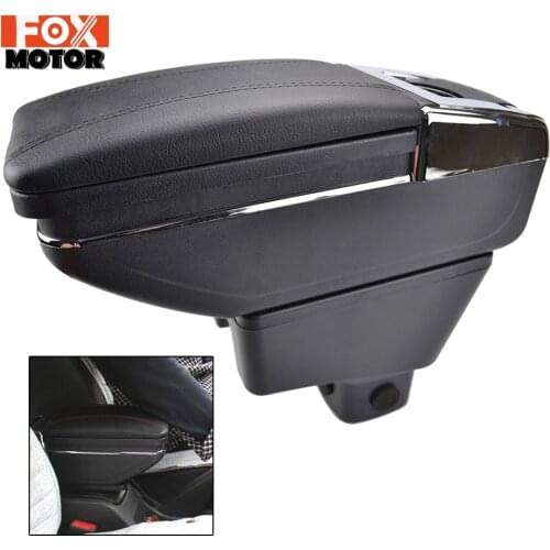 Arm Rest For Suzuki Sx4 2007-2013 Center Centre Console Storage Box Armrest Rotatable 2008 2009 2010 2011 2012
