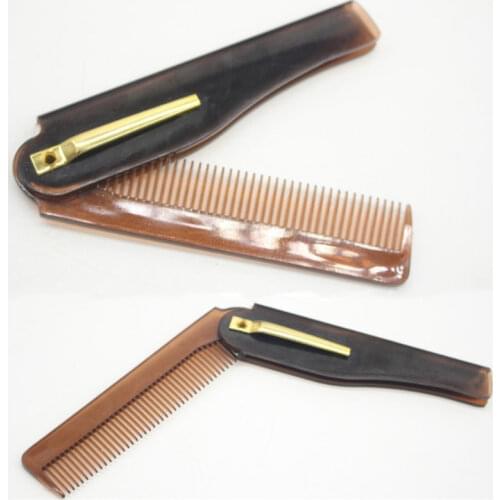 Beard Shaping Comb Hair Styling Anti-static Brush Beard Hair Trimming Template Modeling Tools Hair Shaving Brush Combs 3 Colors