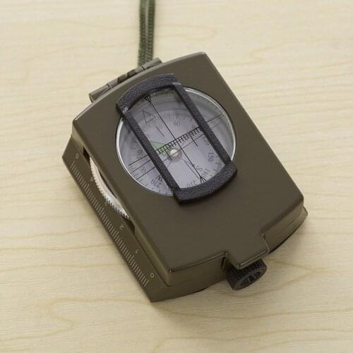 Luminous Metal Compass High Compass K4580 Magnetic Waterproof Hand Held Professional Compass For Hunting Camping