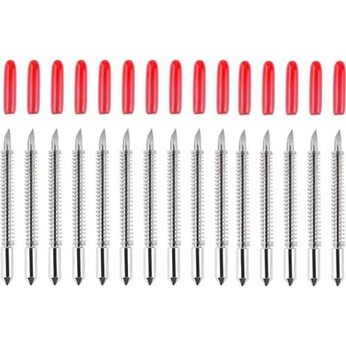 15Pcs 45Degree for Graphtec CB09 Vinyl Cutter Plotter Blades CB09U Silhouette Cameo Craftrobo Cutting Knife 45 Degree