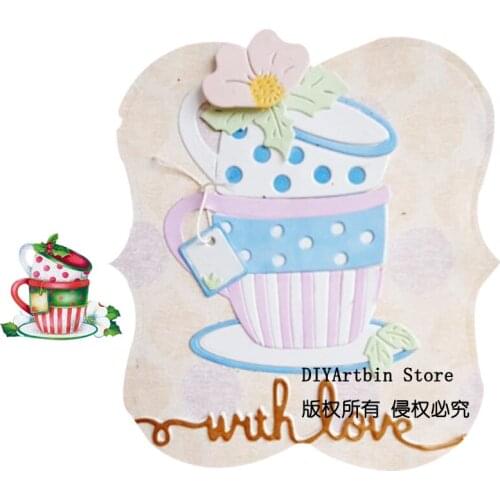 Christmas Cup Metal Cutting Dies New 2019 Fustelle Scrapbooking Dies Free Shipping Embossing Paper Card Craft