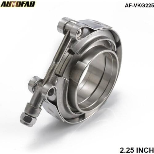 2.25" Exhaust Turbocharge Universal V-Band Clamp Flange Kit AF-VKG225
