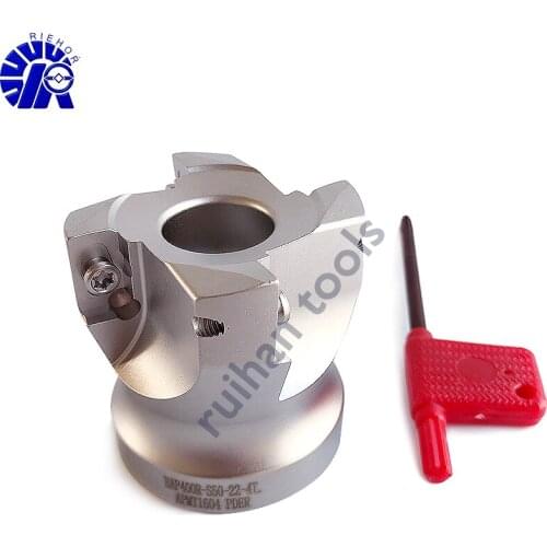 1pc BAP 400R 50-22-4T right angle shoulder face mill cutter,,milling cutter tools,carbide Insert APMT1604