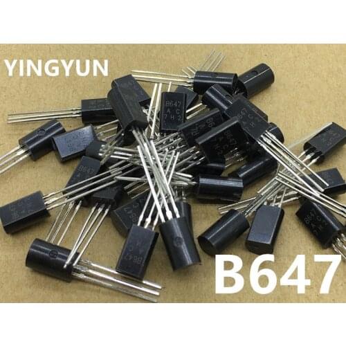 100PCS/Lot 2SB647AC B647 2SB647 TO-92L New original