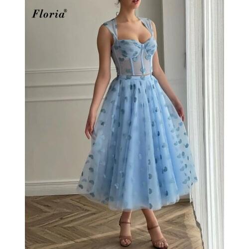 2 Designs Short Tea-Length Celebrity Dresses Sleeveless Summer Dresses Daily Wear Cute Haute Couture платье 2021 нарядные