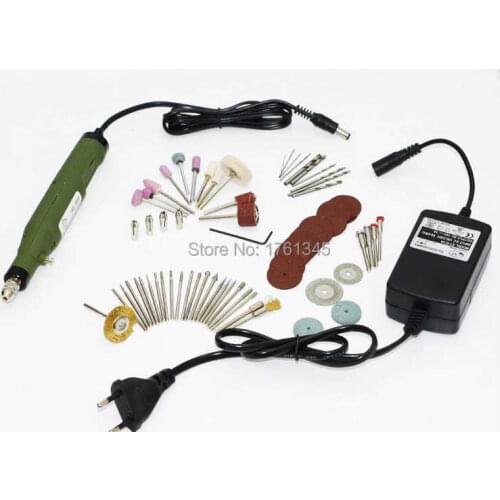 80 pcs Electric grinder 35w drill, variable speed mini die grinder, Dremel grinding tools set