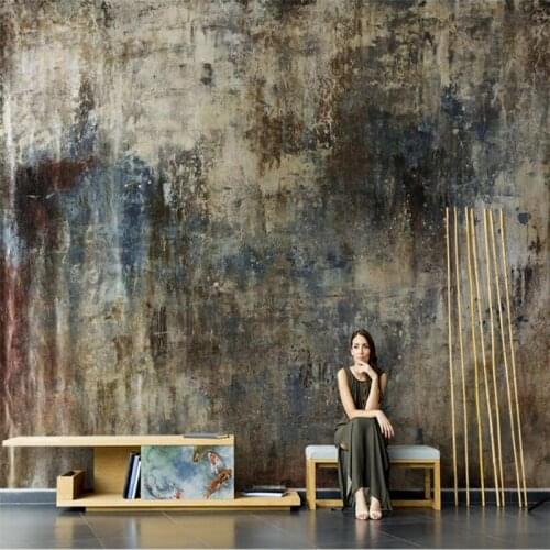 Beibehang Custom Nordic abstract retro art graffiti wallpaper living room TV background mural wall covering home decor stickers