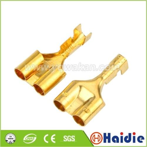 Free shipping 100pcs auto wire terminal for elcetric connector, crimp loose pins loose terminals DJ223-3.5A