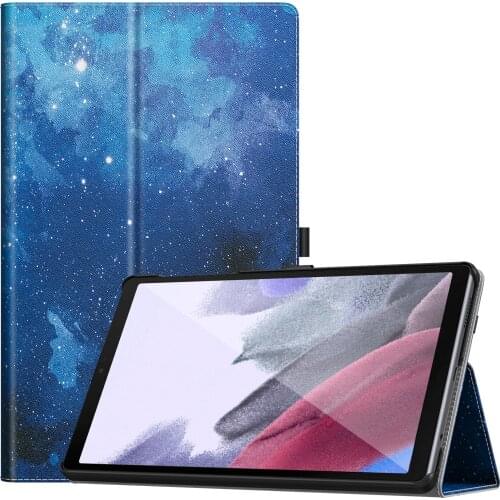 Case for Samsung Galaxy Tab A7 Lite 8.7 Inch 2021 (SM-T225/SM-T220),PU Leather Lightweight Slim Shockproof Smart Stand PC Cover