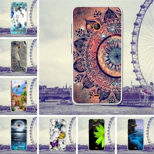 Phone Case for Nokia Microsoft Lumia 540 Cases Back Cover for Nokia Microsoft Lumia540 Phone Covers Cases Silicone Flower Skin