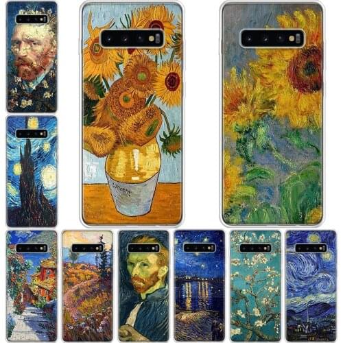 Van Gogh oil painting Phone Case For Samsung Galaxy A71 A70 A51 A50 A41 A40 A30 A21 A10 A01 A90 A20S A20E A10S M30S A6 A7 A8 A9P