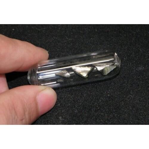 Europium Metal High-purity Argon Protection, Glass-sealed High-purity Rare Earth Metal Eugreater or Equal to 99.95% 1 Gram