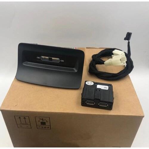 OEM Rear Seat USB Socket Armerst USB Adapter for Skoda Kodiaq Karoq 5QD 035 726 L