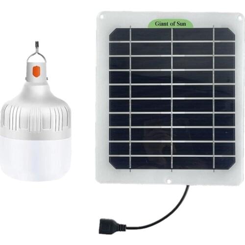 GTBL 60W Solar Power Outdoor Light Solar Lamp Portable Bulb Solar Energy Lamp Led Lighting
