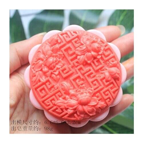 The c978 retro window flower die mold cake mould soap mold