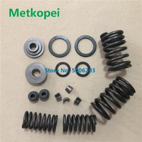 Mothrcycle CG125 CG150 Valve assembly valve spring valve seat lock clip watercress pin for Honda 125cc CG 125 Intake & Exhaust