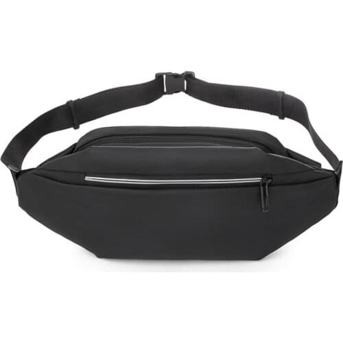 2020 New Men Male Waist Bag pack Purse Casual Phone Belt Pouch Canvas Travel Phone Bag