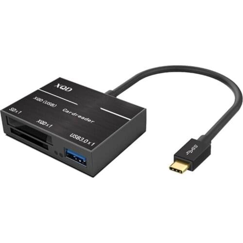 New Type-C To XQD/SD High Speed Card Reader USB3.0 Camera Computer Kit Adapter for Sony G Series Lexar XQD Cards