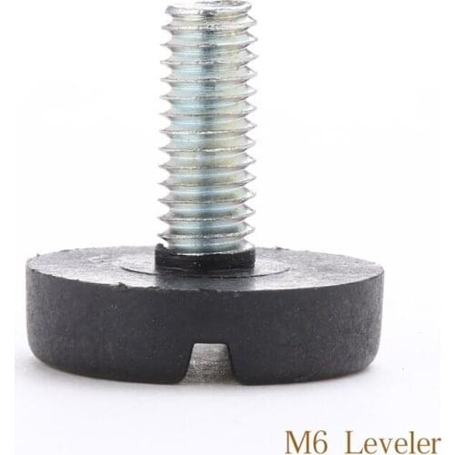 Chair Desk leg Cabinet foot etc Furniture M6 Thread height Adjustable leveler