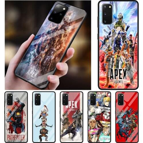 Hot new game Apex Legends Glass Phone Case for Samsung Galaxy S21 S20 FE Note 10 Lite S10 S9 S8 Plus 20 Ultra 9 S10e Cover