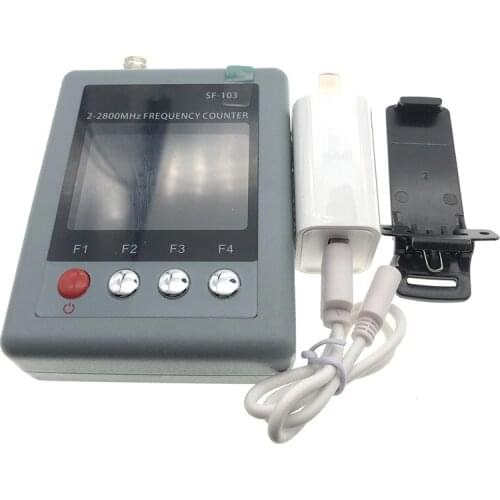 1PCS Frequency Counter SURECOM SF-103 2MHz-2800MHz CTCSS/DCS portable SF103 Frequency Counter for two way radio in stock