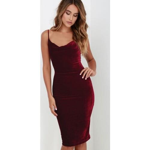 Sexy Velvet Cocktail Dresses Spaghetti Straps Knee Length Short Party Dresses 2020 Cheap Robes De Cocktail Formal Dress