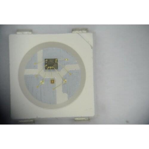 SK6812 LED Chip with SK6812 IC built-in the 5050 SMD RGB LED;Addressable Digital rgb full color;1000pcs/roll;0.3W/pcs;DC5V input
