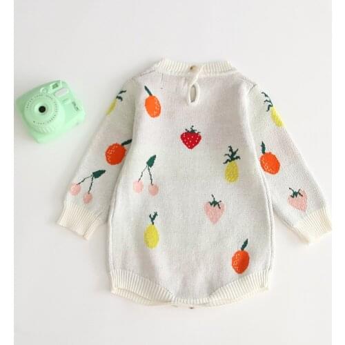 Warm winter newborn baby clothes thick 2 layers infant romper long sleeve kids jumpsuit clothes for girls clothing bodysuit