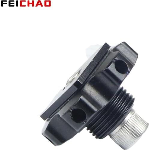 Universal DSLR 1/4" Camera Hot Shoe Mount Screw Adapter for Tripod Ball Head Stand Microphone Monitor Cage Rig One Nut Cold Shoe