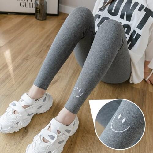 Spring And Autumn Pregnant Women Pure Cotton Trousers High Waist Solid Color Skinny Maternity Belly Pants Slim Leggings