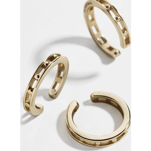 Alloy No Pierced Ears No Perforation Women Ear Clip Fashion Simple Personalized Fine Small Earring Girl Accessories Gift Jewelry