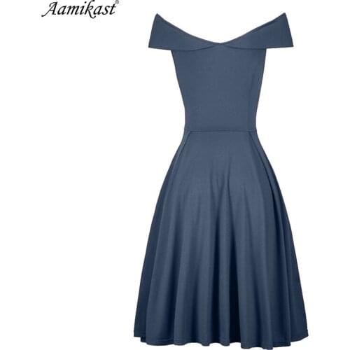 Aamikast Dress Women Slash neck Sexy Club Bodycon Robe Casual Evening Party Bodycon Dress Female Girls Dresses Summer 2019