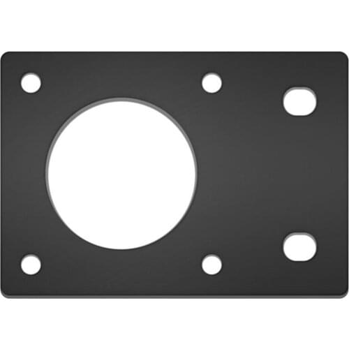 1pc Aluminum Black 42 Stepper Motor Bracket Mounting Fixed Plate For