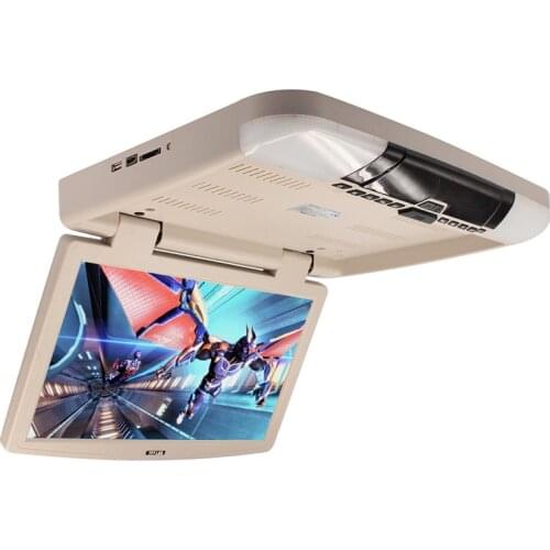 15.6 Inch Vehicles Car Flip Down Monitor TFT LCD Monitor Car Roof Mount Monitors With MP5