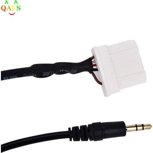 2016 New Jack AUX Audio MP3 Player Input Adapter Cable For Mazda 6/M6/M3 1Pcs 3.5mm