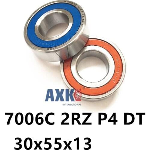 KOYO NSK Rolamentos 1 Pair Axk 7006 7006c 2rz P4 Dt 30x55x13 30x55x26 Sealed Angular Contact Bearings Speed Spindle Cnc Abec-7
