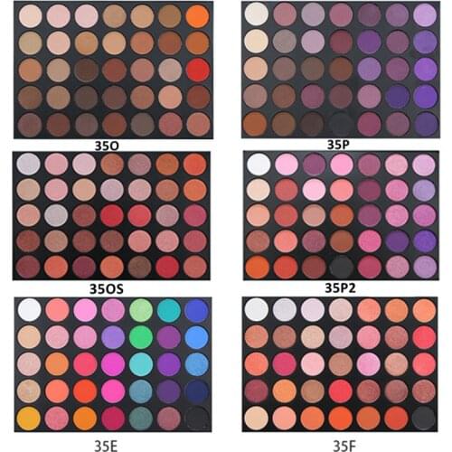 35 Colors Eyeshadow Palette Makeup Cosmetic Matte and Shimmer Palettes Make up Eye Shadow Palette