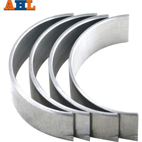4Pcs / Set AHL Motorcycle STD ~ +200 45mm ~ 43mm Connecting Rod Bearing For SUZUKI AN650 AN 650 2003-2017 12164-10G00-0A0