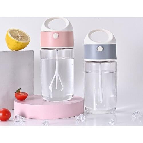 450ml Electric Smart Self Stirring Gym Water Bottle Auto Shake Mixer Mug For Coffee Milk Protein Powder Blender Juicer Drinkware